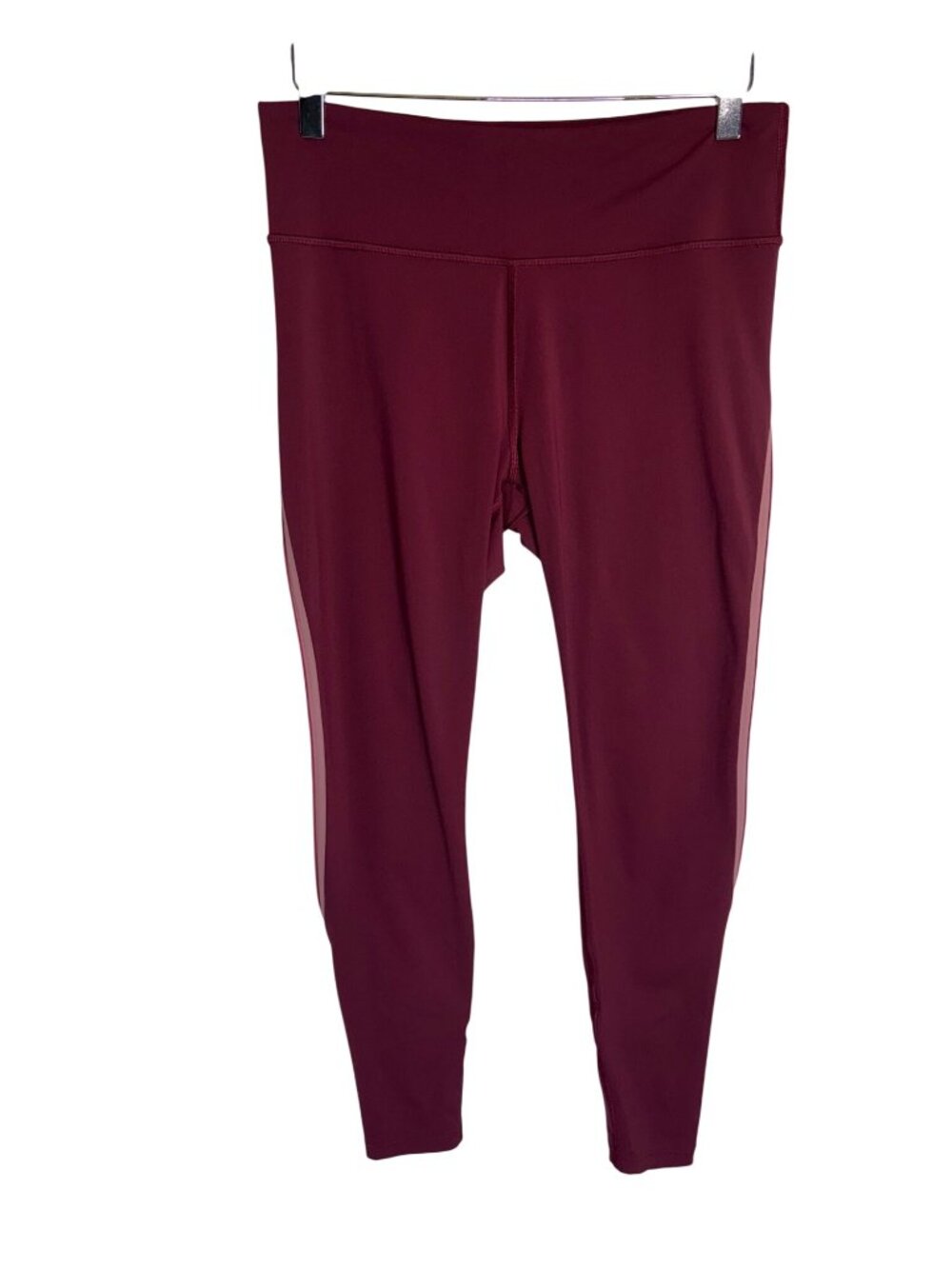 Lululemon Run Crew Tight Leggings Full Length Deep Red Pink-sz 10